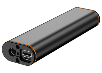 BRN Batteria Power Bank-nero